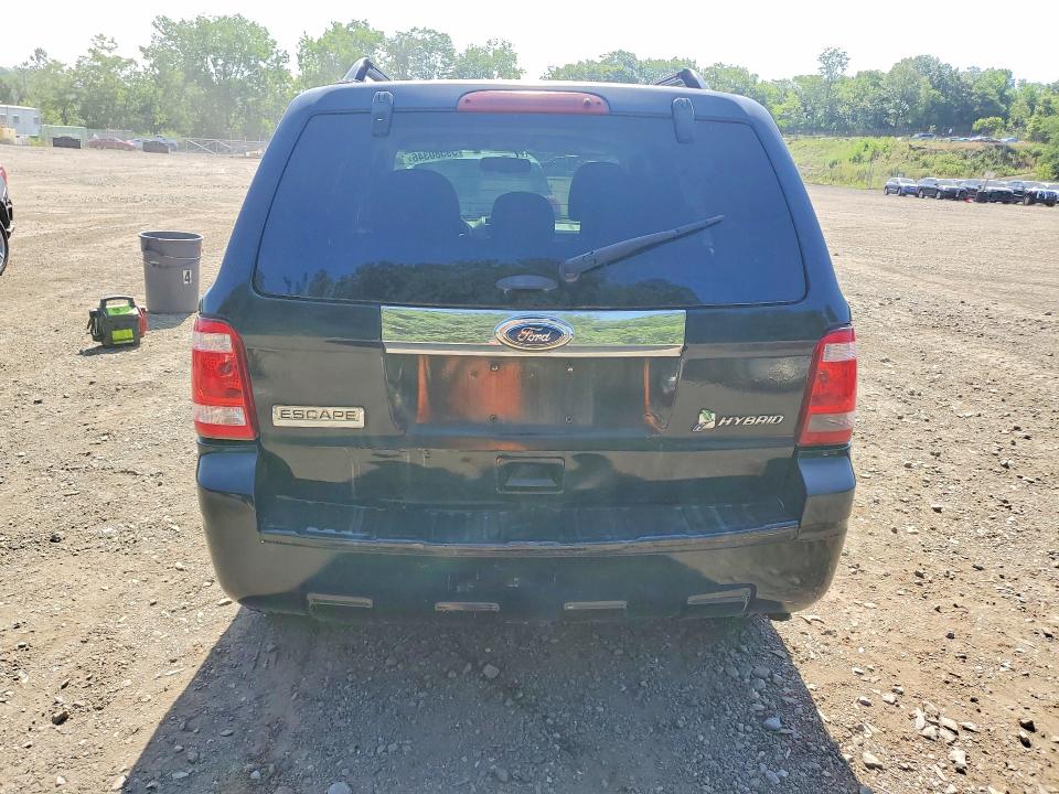 2012 Ford Escape hybrid VIN 1FMCU4K37CKB22200 COPART salvage auction — MINOR DENT/SCRATCHES, Ny - Certificate Of Title, sold $425 on 2026-07-07 (photo 6)