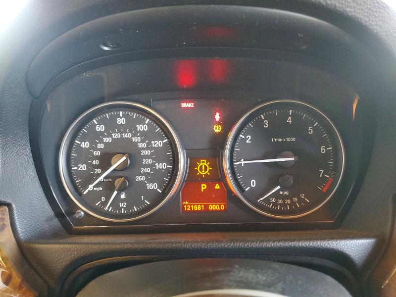2008 BMW 3 series VIN WBAVA37548NL48109 COPART salvage auction — REAR END, CA - SALVAGE CERTIFICATE, sold $700 on 2026-07-20 (photo 9)