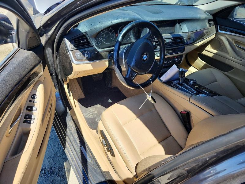 2015 BMW 5er VIN WBA5A5C55FD525013 COPART salvage auction — REAR END, Co - Dis/Dlr/Exp Only Clean Title (P), sold $800 on 2026-07-18 (photo 8)