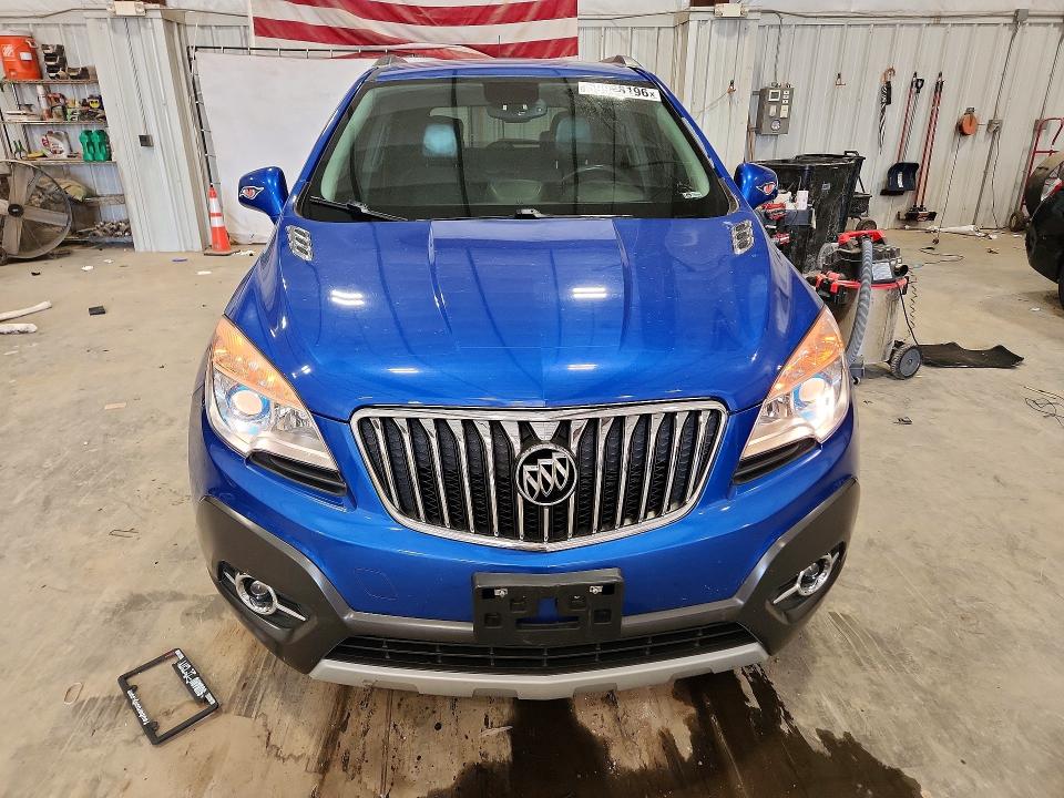 2013 Buick Encore VIN KL4CJBSBXDB132143 COPART salvage auction — WATER/FLOOD, WI - CERT OF TITLE-FLOOD DAMAGED, sold $950 on 2026-07-22 (photo 5)