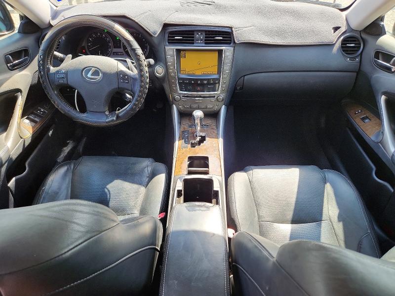 2010 Lexus Is VIN JTHBF5C29A5123509 COPART salvage auction — REAR END, Tx - Salvage Vehicle Title, sold $625 on 2026-07-16 (photo 8)