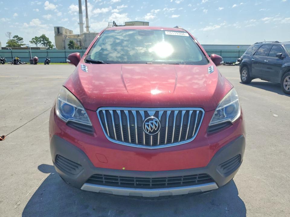 2015 Buick Encore VIN KL4CJASB9FB232196 COPART salvage auction — MECHANICAL, Ok - Certificate Of Title, sold $625 on 2026-07-10 (photo 5)