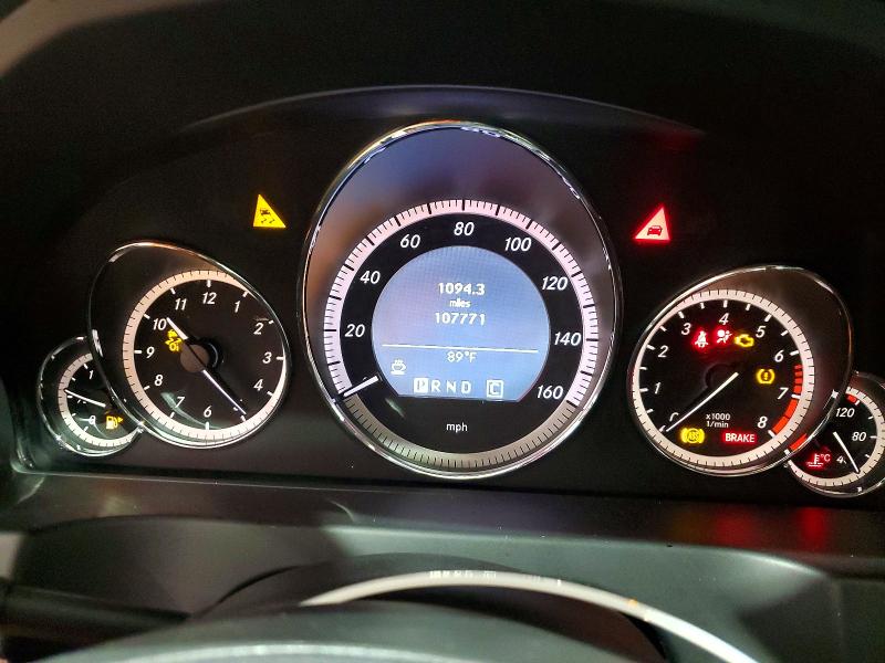 2010 Mercedes-benz E-class VIN WDDKJ7CB5AF033057 COPART salvage auction — FRONT END, TX - CERTIFICATE OF TITLE, sold $425 on 2026-07-13 (photo 9)