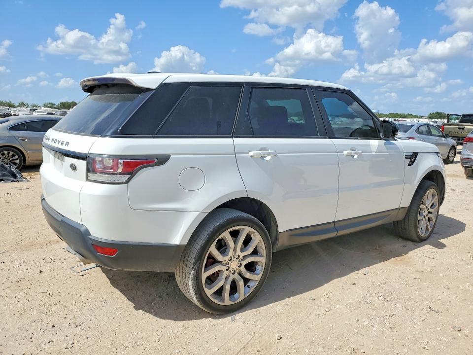 2015 Land rover Range rover sport VIN SALWR2TF7FA506304 COPART salvage auction — MINOR DENT/SCRATCHES, TX - CERTIFICATE OF TITLE (P), sold $4,550 on 2026-07-30 (photo 3)