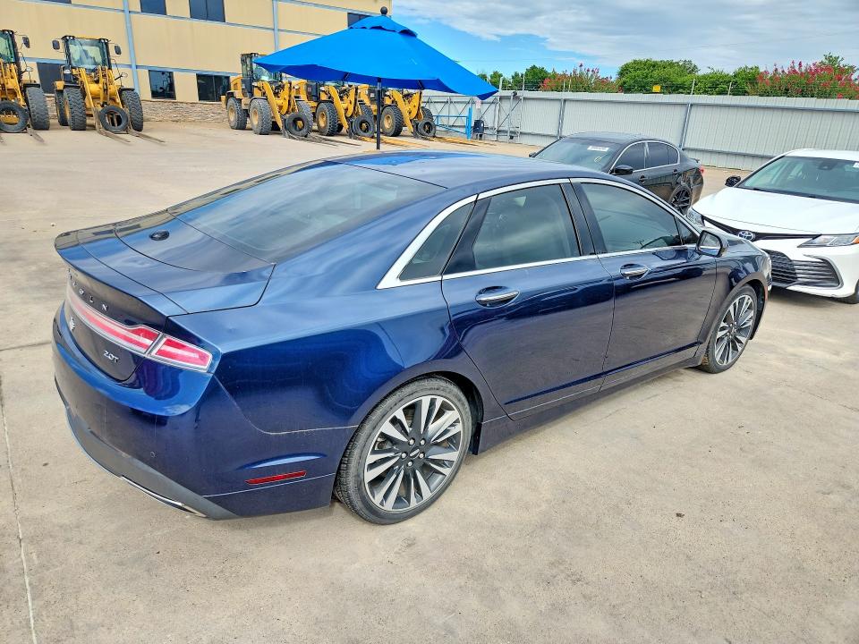 2017 Lincoln Mkz VIN 3LN6L5C91HR659995 COPART salvage auction — HAIL, Tx - Certificate Of Title, sold $7,200 on 2026-08-27 (photo 3)