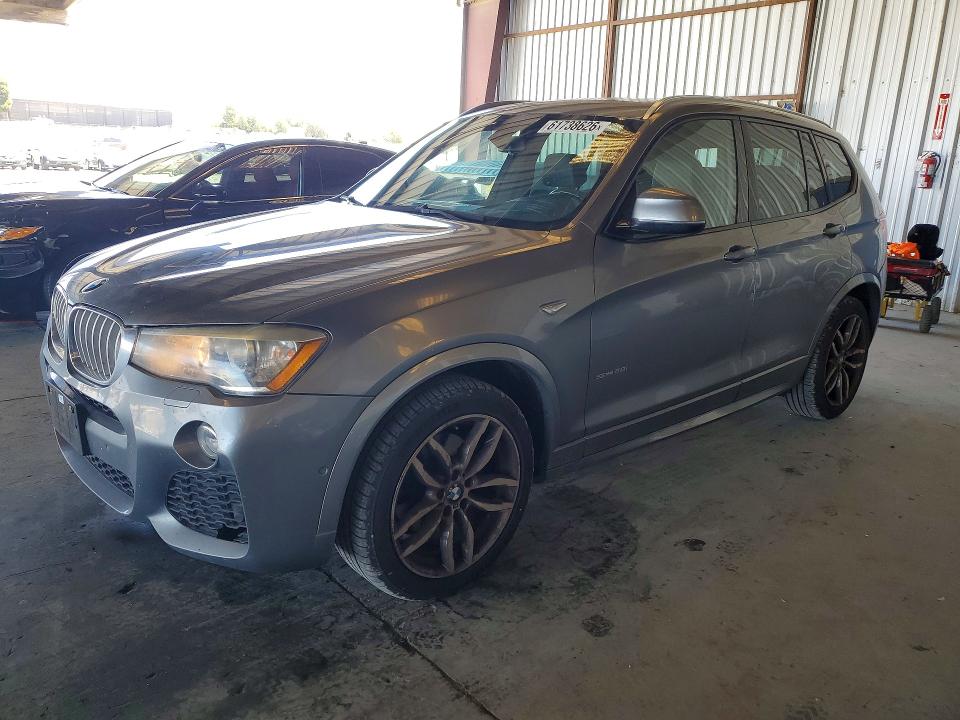 2016 BMW X3 VIN 5UXWZ7C59G0R32030 COPART salvage auction — MINOR DENT/SCRATCHES, Ca - Dis/Dlr/Exp Only Clean Title, sold $1,600 on 2026-07-30 (photo 1)