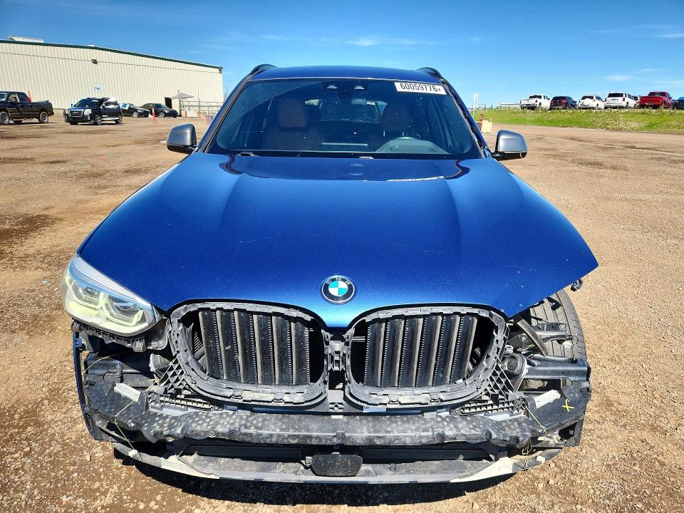 2018 BMW X3 VIN 5UXTS3C58J0Y94362 COPART salvage auction — SIDE, AB - BOS - SALVAGE, sold $1,350 on 2026-07-21 (photo 5)