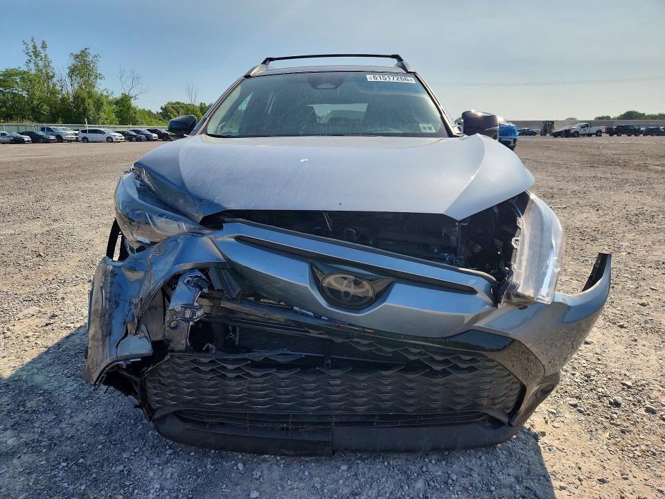 2025 Toyota Corolla cross VIN 7MUFBABGXSV071104 COPART salvage auction — FRONT END, NY - MV-907A SALVAGE CERTIFICATE, sold $10,700 on 2026-08-24 (photo 5)