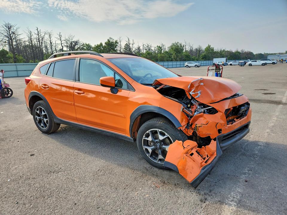 2019 Subaru Xv VIN JF2GTAEC1K8203872 COPART salvage auction — FRONT END, Ny - Mv-907A Salvage Certificate, sold $400 on 2026-07-22 (photo 4)