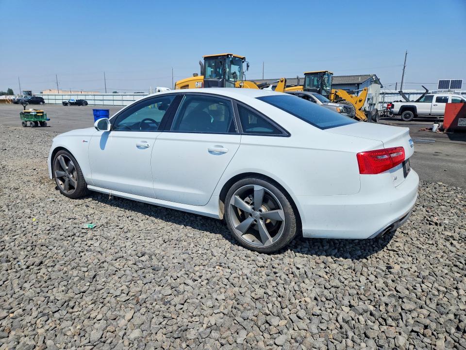 2015 Audi A6 VIN WAUHGAFC8FN022701 COPART salvage auction — SIDE, WA - BILL OF SALE, sold $2,700 on 2026-07-22 (photo 2)