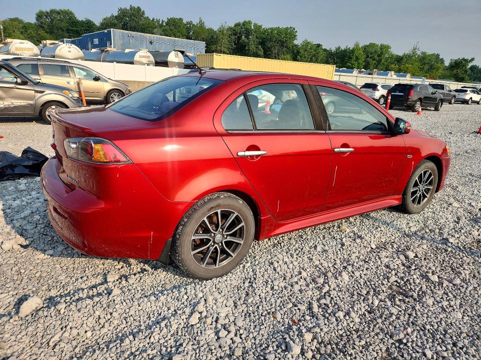 2017 Mitsubishi Lancer VIN JA32V2FW3HU010249 COPART salvage auction — MINOR DENT/SCRATCHES, Pa - Cert Of Title, sold $500 on 2026-07-28 (photo 3)