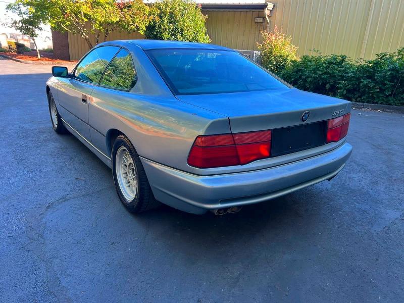 1991 BMW 850 VIN WBAEG2310MCB72468 COPART salvage auction — MECHANICAL, Ca - Certificate Of Title (P), sold $9,600 on 2026-08-03 (photo 3)