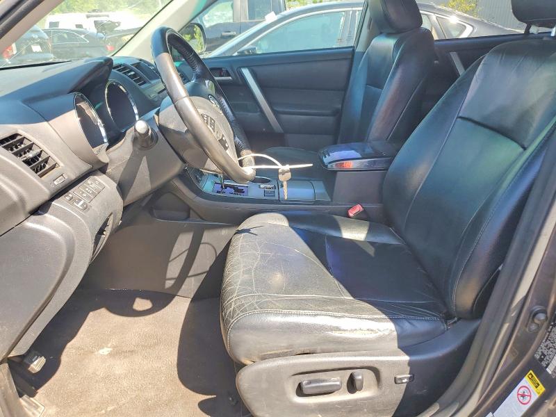 2012 Toyota Highlander VIN 5TDZK3EH3CS077531 COPART salvage auction — FRONT END, Ga - Certificate Of Title (P), sold $4,700 on 2026-07-28 (photo 7)