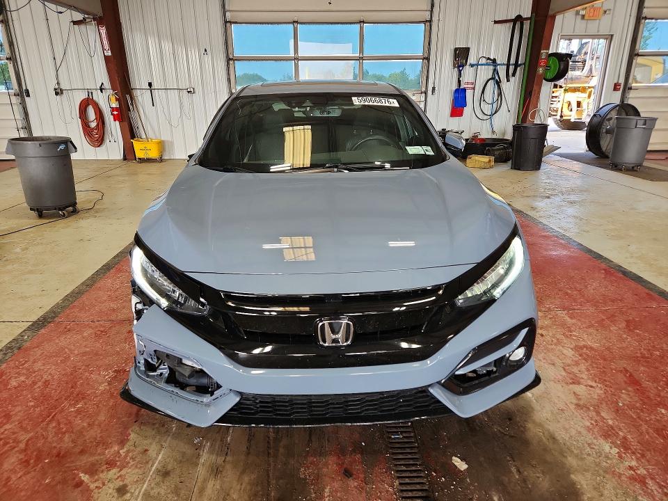 2021 Honda Civic VIN SHHFK7H93MU415481 COPART salvage auction — FRONT END, Salvage Title, sold $3,450 on 2026-07-20 (photo 5)