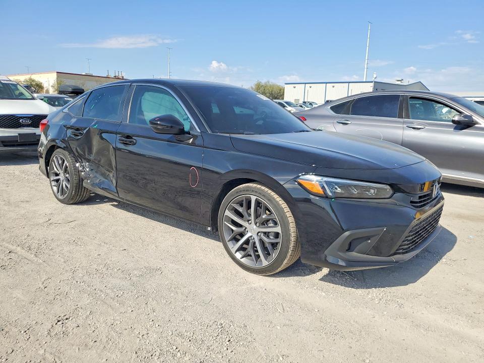 2024 Honda Civic VIN 2HGFE1F94RH300545 COPART salvage auction — SIDE, Nv - Salvage Title, sold $9,200 on 2026-08-25 (photo 4)