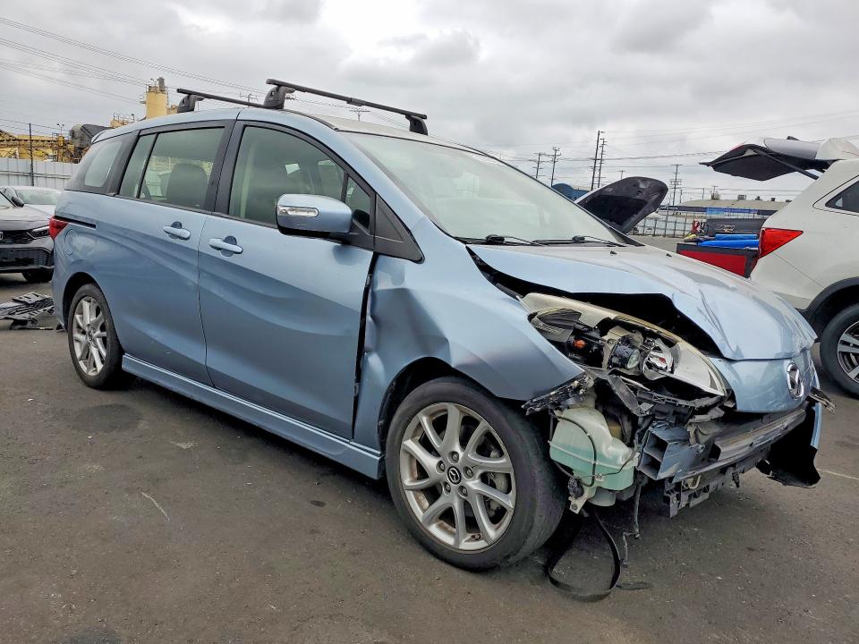 2013 Mazda 5 VIN JM1CW2CL0D0144747 COPART salvage auction — FRONT END, Ca - Salvage Certificate, sold $400 on 2026-07-15 (photo 4)
