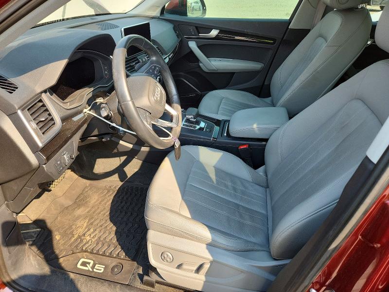 2018 Audi Q5 VIN WA1BNAFY1J2171904 COPART salvage auction — FRONT END, Co - Public - Salvage Title, sold $4,550 on 2026-07-14 (photo 7)