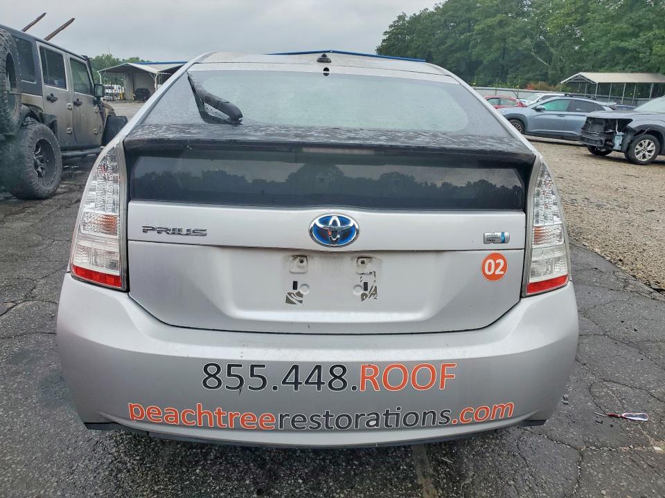 2010 Toyota Prius VIN JTDKN3DU9A0168990 COPART salvage auction — FRONT END, Ga - Certificate Of Title, sold $925 on 2026-07-17 (photo 6)