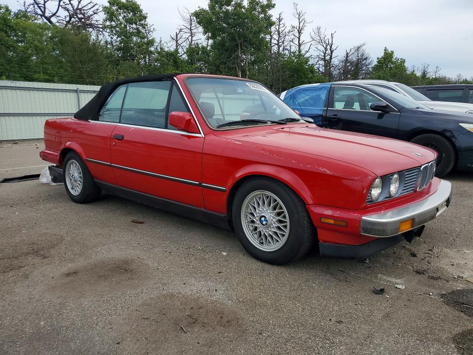 1987 BMW 3 series VIN WBABB2300H1942742 COPART salvage auction — WATER/FLOOD, Ny - Mv907A-Flood Salvage, sold $100 on 2026-07-29 (photo 4)