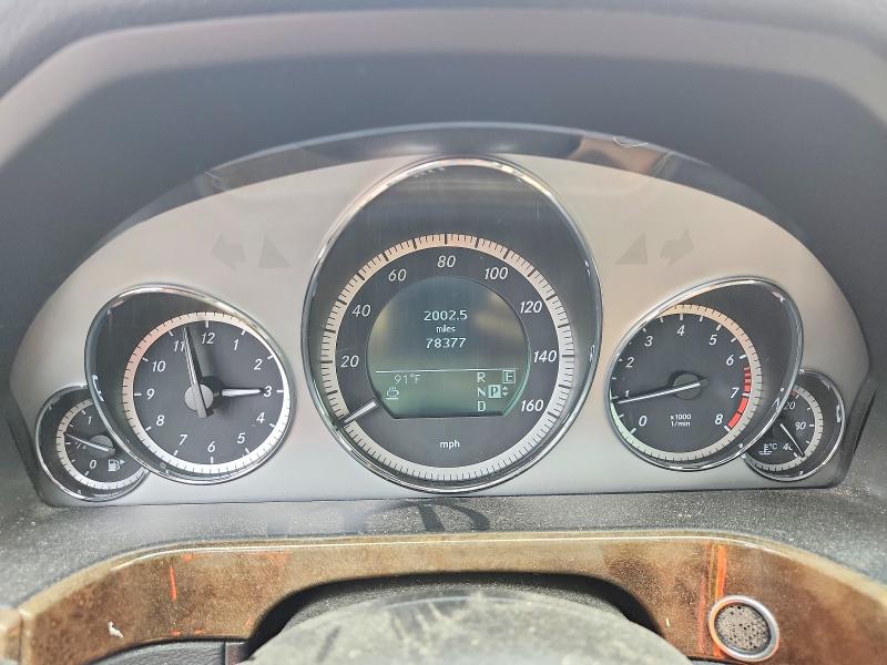2011 Mercedes-benz E-klasse VIN WDDHF8HB2BA309509 COPART salvage auction — FRONT END, Ri - Salvage Certificate Of Title, sold $2,550 on 2026-08-18 (photo 9)