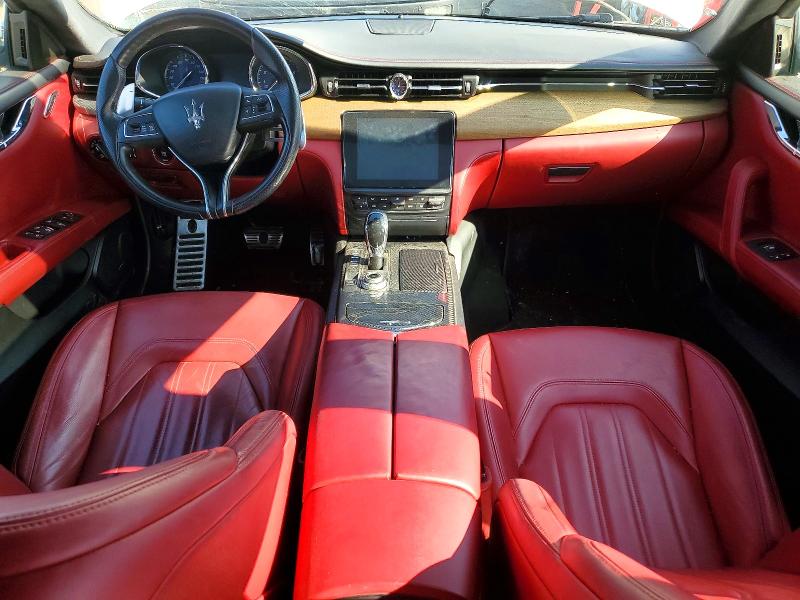 2017 Maserati Quattroporte VIN ZAM56RRA3H1206029 COPART salvage auction — FRONT END, WV - CERTIFICATE OF TITLE, sold $6,900 on 2026-07-27 (photo 8)