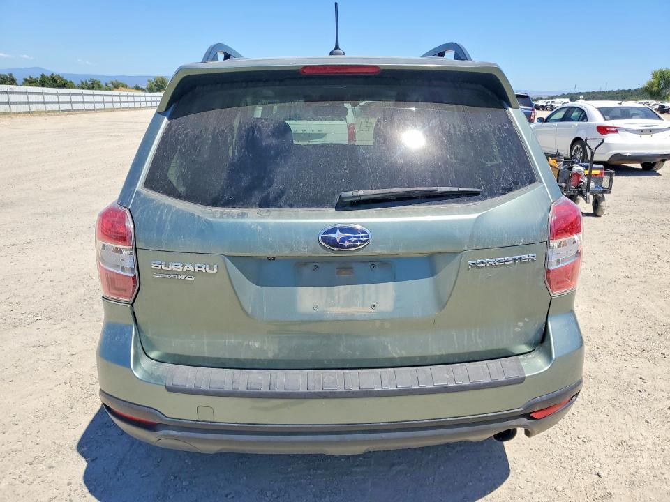 2014 Subaru Forester VIN JF2SJAPC1EH520522 COPART salvage auction — REAR END, Ca - Salvage Certificate, sold $950 on 2026-07-17 (photo 6)