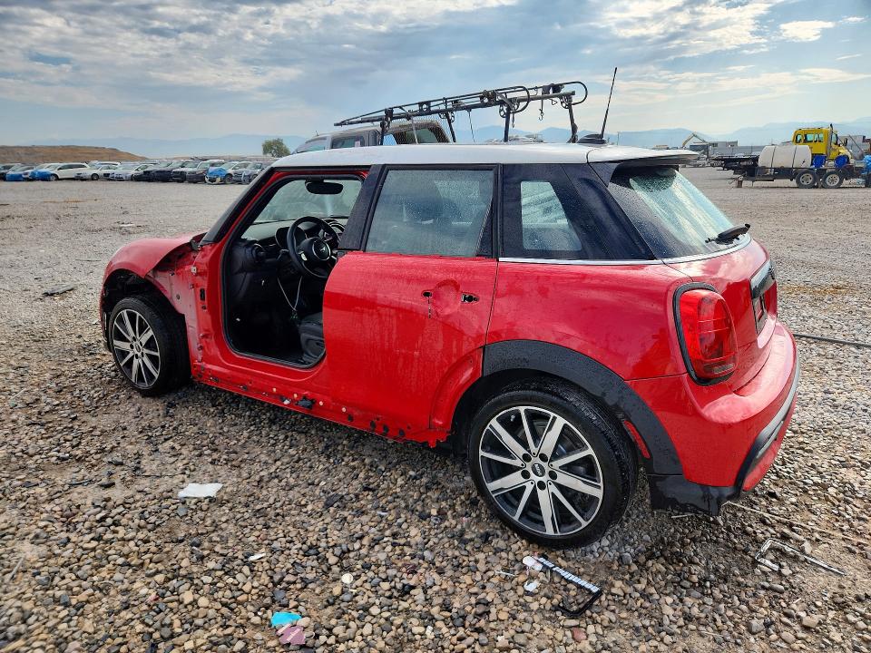 2023 Mini Cooper VIN WMW53DK04P2T62023 COPART salvage auction — SIDE, UT - SALVAGE CERTIFICATE, sold $8,600 on 2026-08-21 (photo 2)