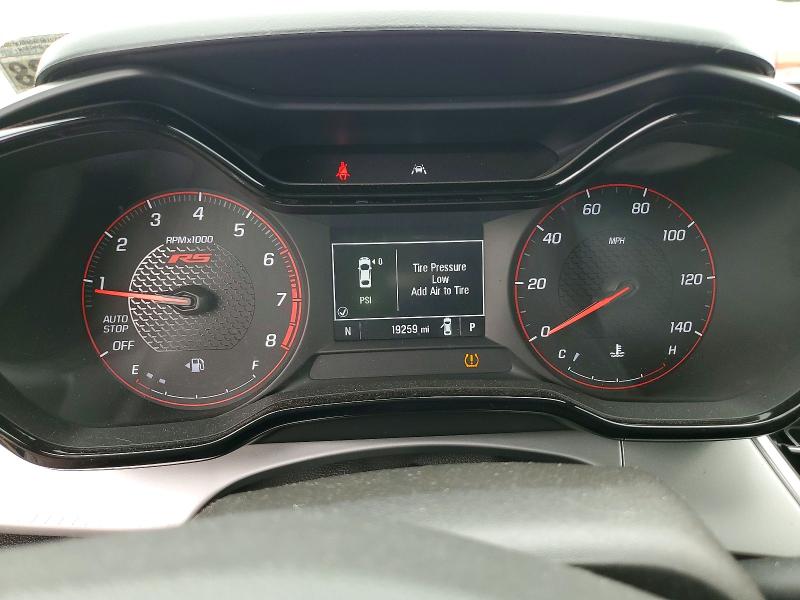 2024 Chevrolet Trax VIN KL77LGE27RC002233 COPART salvage auction — FRONT END, Nj - Cert Of Title-Salvage, sold $1,350 on 2026-07-24 (photo 9)