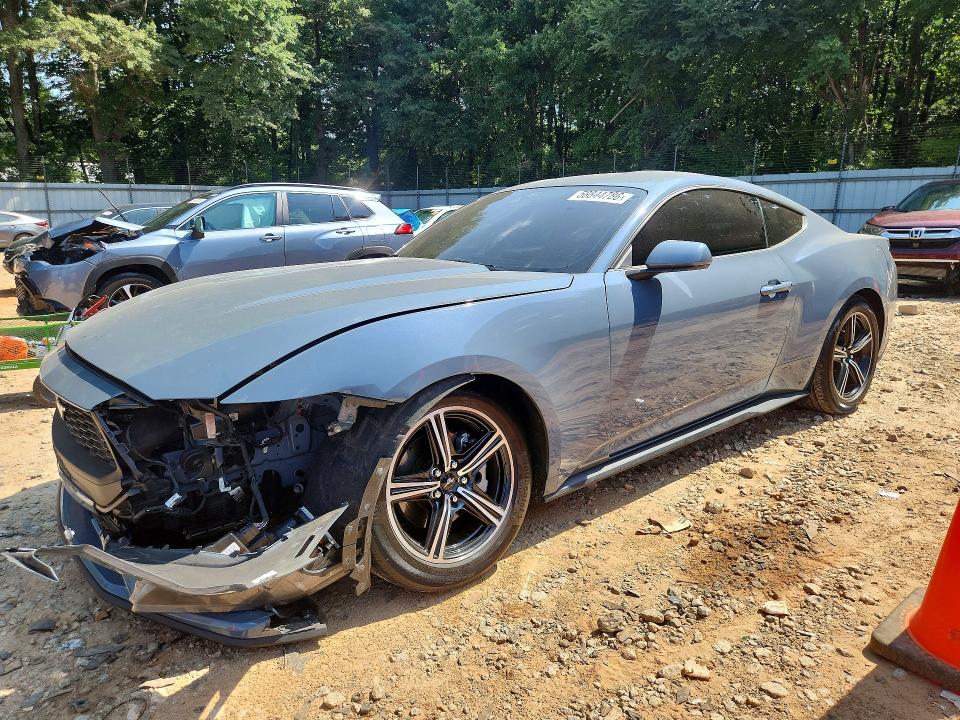 2024 Ford Mustang VIN 1FA6P8TH5R5111686 COPART salvage auction — FRONT END, Ga - Cert Of Title-Salvage, sold $275 on 2026-07-31 (photo 1)