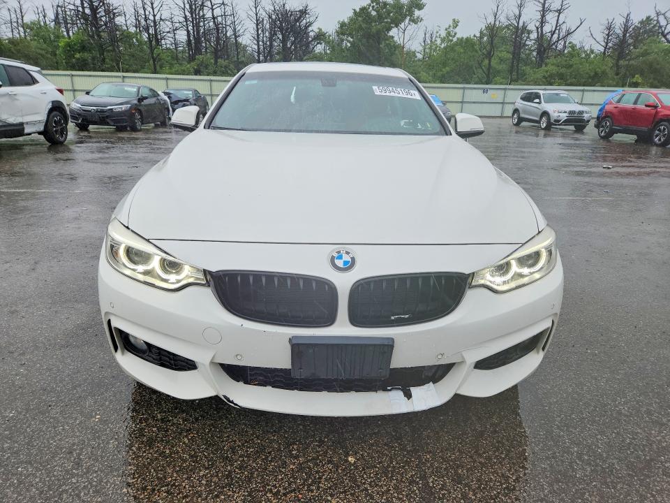2017 BMW 4er VIN WBA4F7C53HG787476 COPART salvage auction — REAR END, Ny - Mv-907A Salvage Certificate, sold $5,200 on 2026-08-14 (photo 5)