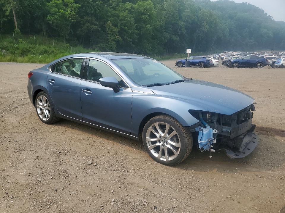 2015 Mazda 6 VIN JM1GJ1W51F1184078 COPART salvage auction — FRONT END, Ny - Mv-907A Salvage Certificate, sold $900 on 2026-07-28 (photo 4)