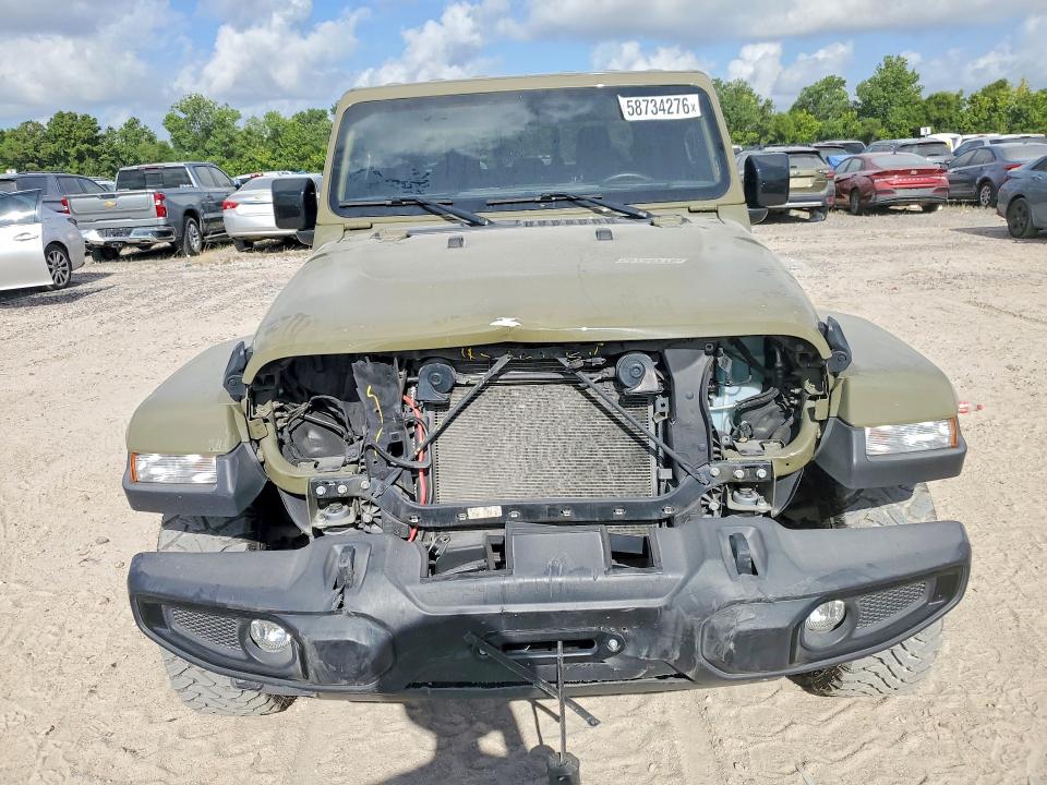 2025 Jeep Gladiator VIN 1C6PJTAG6SL506515 COPART salvage auction — REAR END, TX - SALVAGE VEHICLE TITLE, sold $7,300 on 2026-08-28 (photo 5)