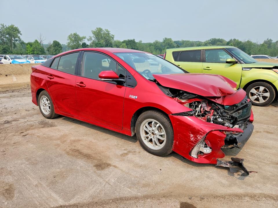 2020 Toyota Prius VIN JTDKARFP0L3124061 COPART salvage auction — FRONT END, Ny - Mv-907A Salvage Certificate, sold $350 on 2026-07-30 (photo 4)
