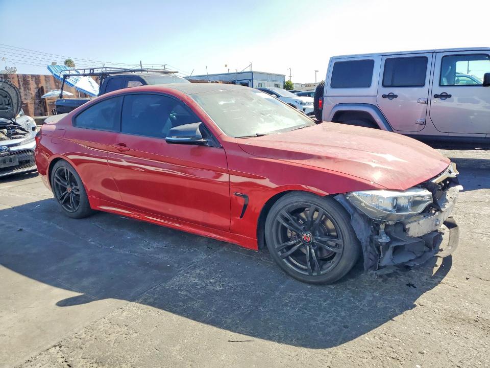 2014 BMW VIN WBA3N7C57EK220372 COPART salvage auction — FRONT END, Ca - Salvage Certificate, sold $3,600 on 2026-08-07 (photo 4)