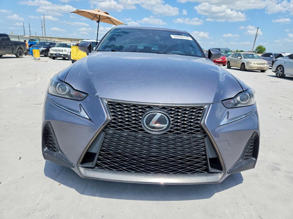 2018 Lexus Is VIN JTHC81D2XJ5030987 COPART salvage auction — REAR END, Tx - Salvage Vehicle Title, sold $5,400 on 2026-07-28 (photo 5)