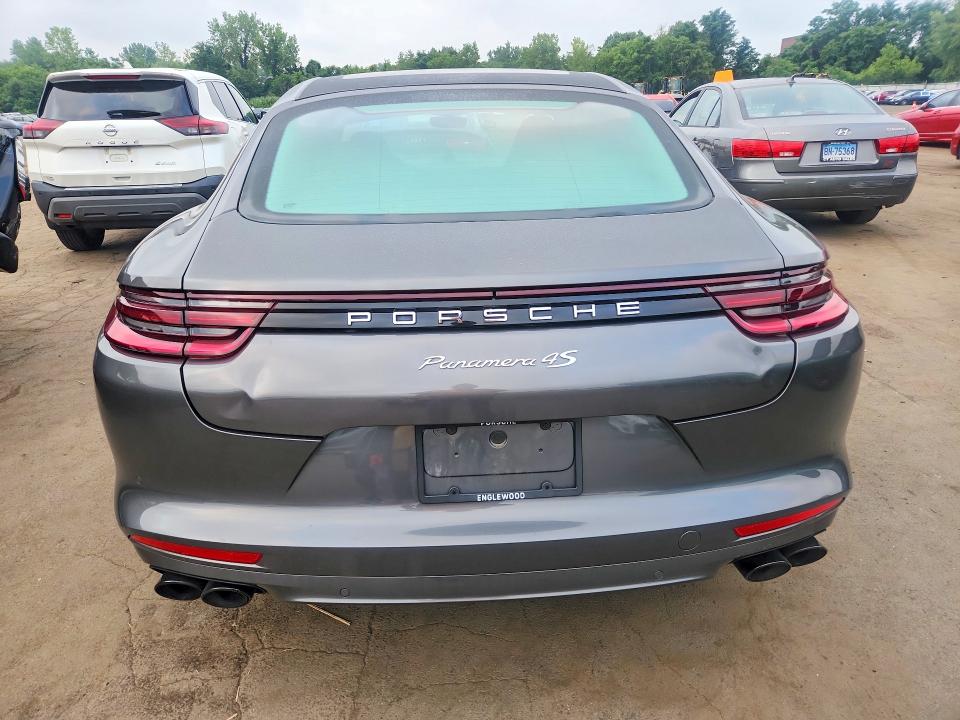 2018 Porsche Panamera VIN WP0AB2A75JL132600 COPART salvage auction — WATER/FLOOD, Ct - Cert Of Title-Flood Salvage, sold $19,400 on 2026-07-31 (photo 6)