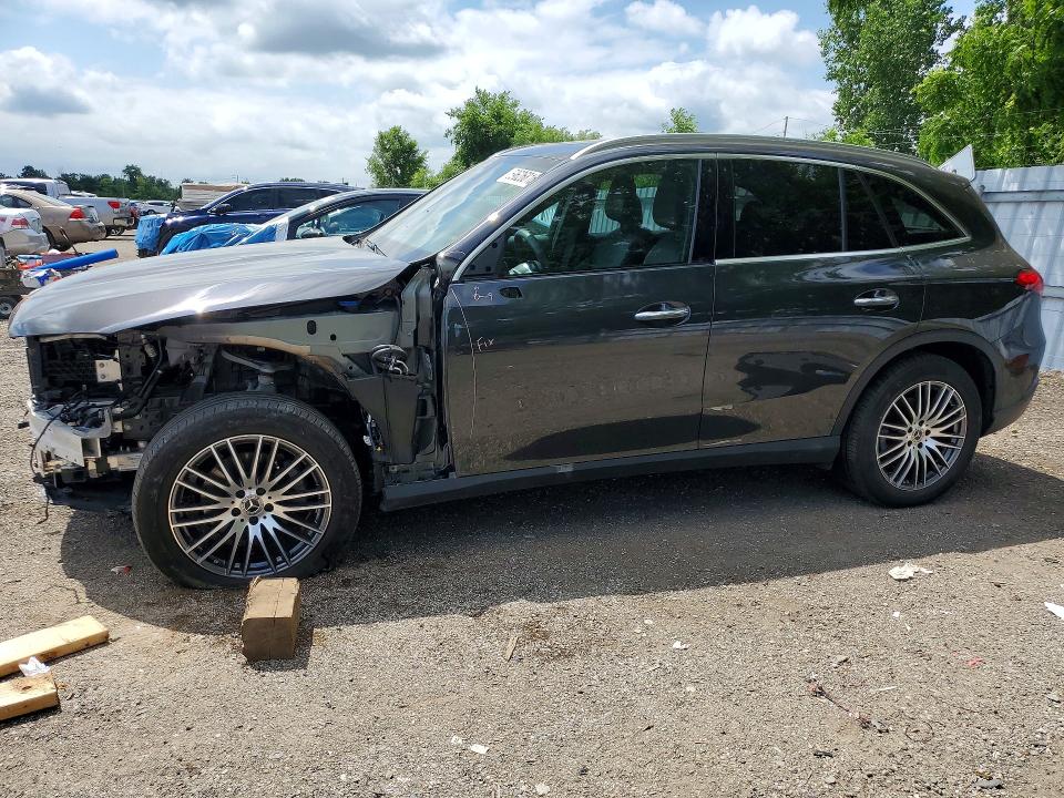 2024 Mercedes-benz Glc VIN W1NKM4HB7RF179246 COPART salvage auction — FRONT END, On - Permit No Brand - Unfit, sold $9,900 on 2026-07-23 (photo 1)