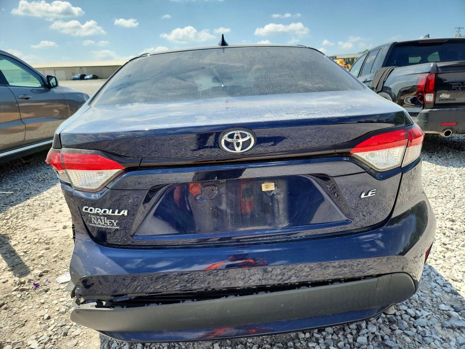 2020 Toyota VIN JTDEPRAE0LJ075473 COPART salvage auction — REAR END, Tn - Salvage Certificate, sold $3,600 on 2026-07-23 (photo 6)