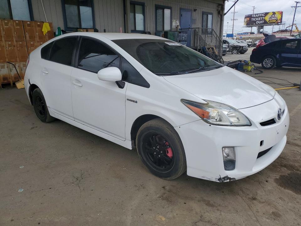 2010 Toyota Prius VIN JTDKN3DUXA5151151 COPART salvage auction — SIDE, Ca - Salvage Certificate, sold $1,300 on 2026-07-27 (photo 4)