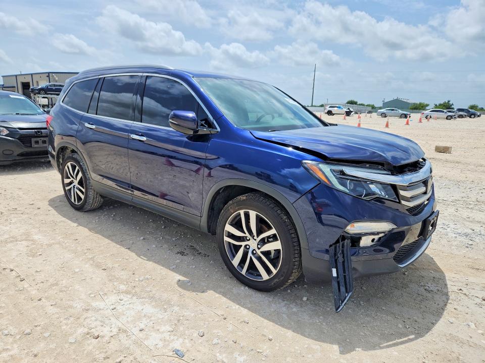 2017 Honda Pilot VIN 5FNYF6H05HB041049 COPART salvage auction — FRONT END, Tx - Salvage Vehicle Title, sold $525 on 2026-08-06 (photo 4)