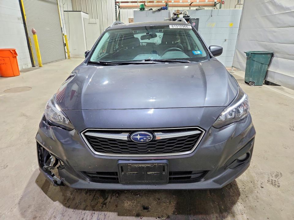 2019 Subaru Impreza VIN 4S3GTAD61K3707684 COPART salvage auction — FRONT END, NH - CERTIFICATE OF TITLE, sold $775 on 2026-07-23 (photo 5)