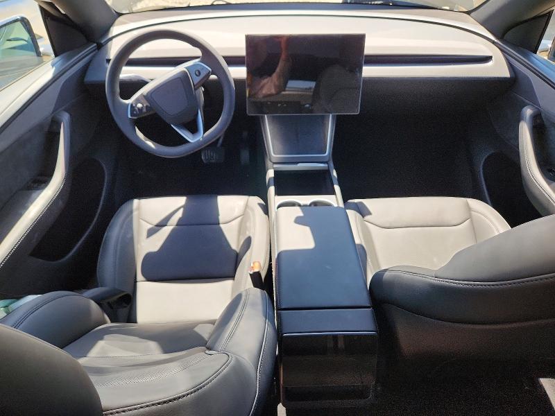 2026 Tesla Model y VIN 7SAYGDED8TF676383 COPART salvage auction — FRONT END, Salvage Title, sold $20,700 on 2026-09-22 (photo 8)
