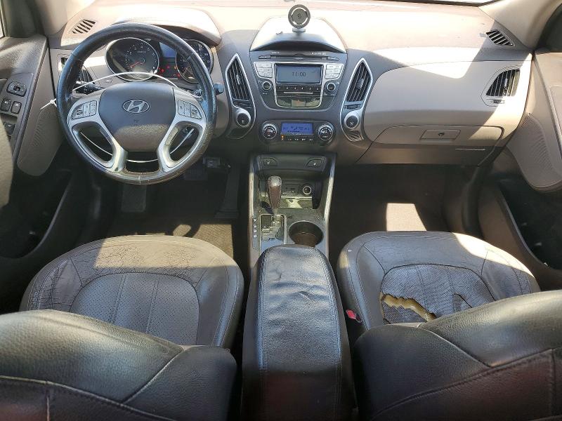 2010 Hyundai Tucson VIN KM8JU3AC5AU085796 COPART salvage auction — REAR END, Ca - Dis/Dlr/Exp Only Clean Title, sold $550 on 2026-07-27 (photo 8)