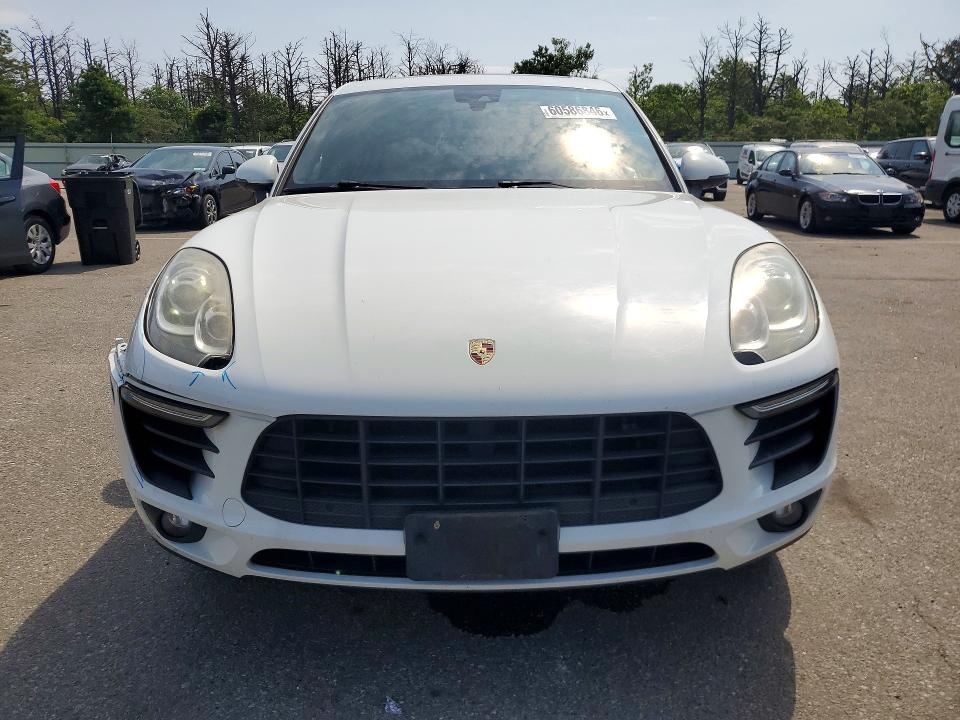 2017 Porsche Macan VIN WP1AA2A59HLB02350 COPART salvage auction — FRONT END, Salvage Title, sold $3,100 on 2026-07-22 (photo 5)