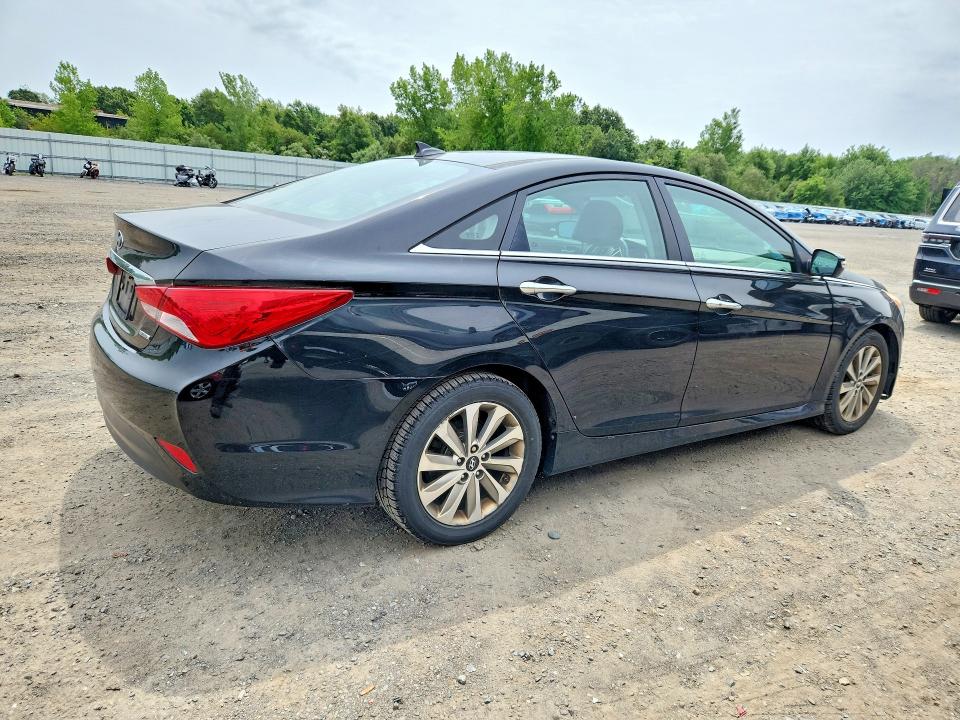 2014 Hyundai Sonata VIN 5NPEC4AC7EH905357 COPART salvage auction — UNDERCARRIAGE, Ma - Certificate Of Title, sold $125 on 2026-07-29 (photo 3)
