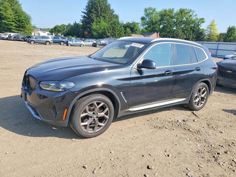 2022 BMW X3 VIN 5UX53DP03N9L40979 COPART salvage auction — FRONT END, Md - Cert Of Salvage > 75% Damage, sold $1,800 on 2026-07-27 (photo 1)