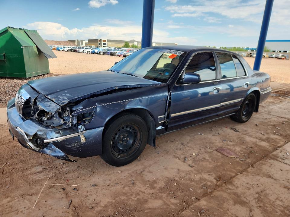 1998 Mercury Grand marquis VIN 2MEFM74WXWX605223 COPART salvage auction — FRONT END, Az - Cert Of Title - Salvage, sold $175 on 2026-07-30 (photo 1)