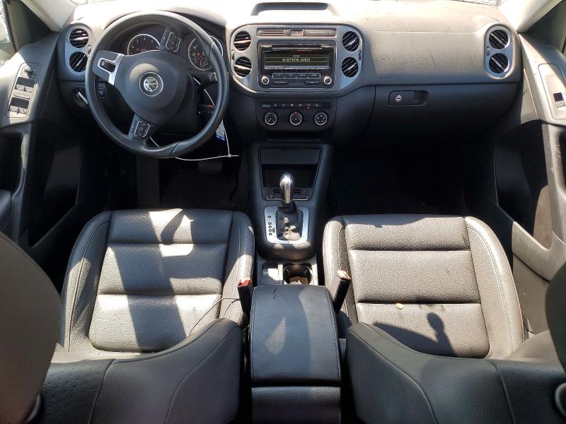 2014 Volkswagen Tiguan VIN WVGBV3AX8EW620473 COPART salvage auction — FRONT END, Salvage Title, sold $900 on 2026-08-05 (photo 8)