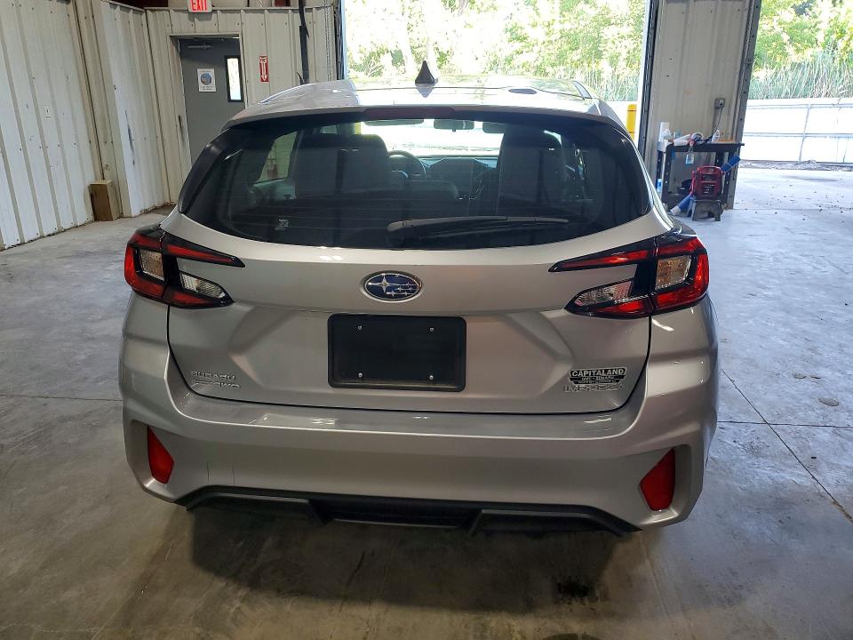 2025 Subaru Impreza VIN JF1GUABC9S8316829 COPART salvage auction — FRONT END, NY - MV-907A SALVAGE CERTIFICATE, sold $1,300 on 2026-07-27 (photo 6)