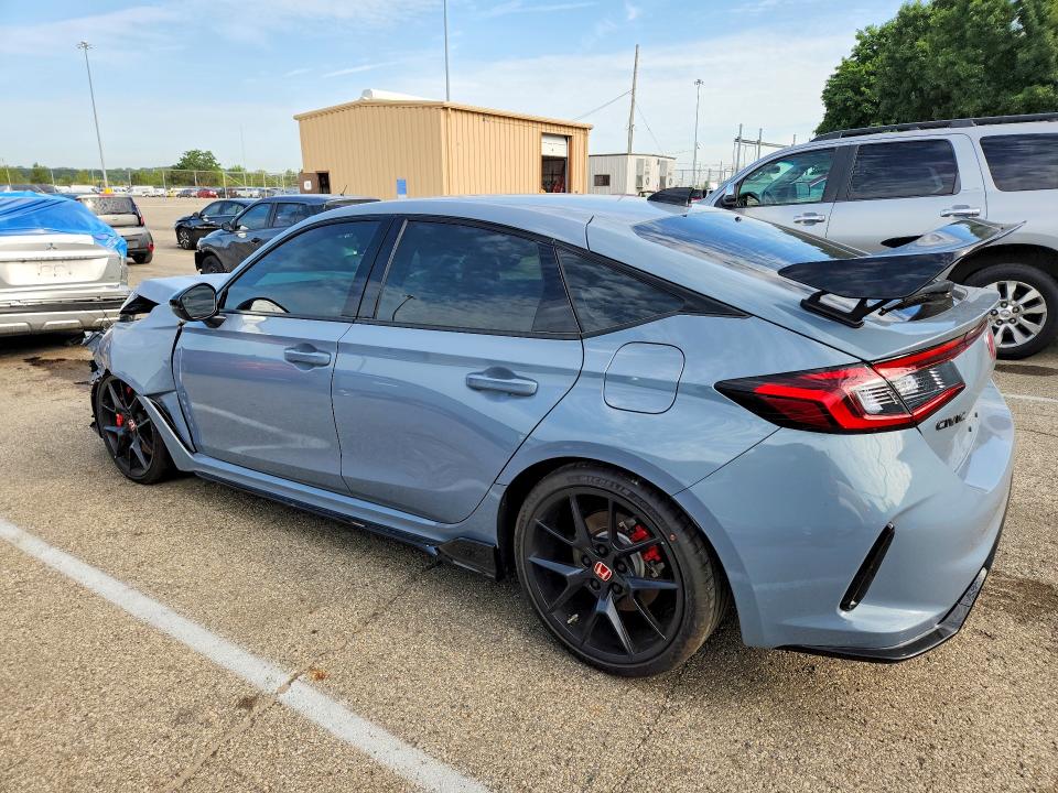 2025 Honda Civic VIN JHMFL5G42SX006947 COPART salvage auction — FRONT END, Oh - Cert Of Title-Salvage, sold $8,200 on 2026-07-31 (photo 2)